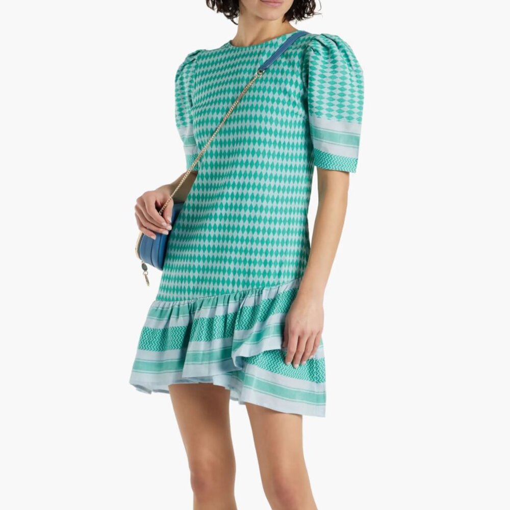 Holly gathered mini dress Sz M